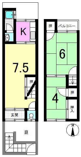 四ノ宮小金塚【会員限定】 間取り図