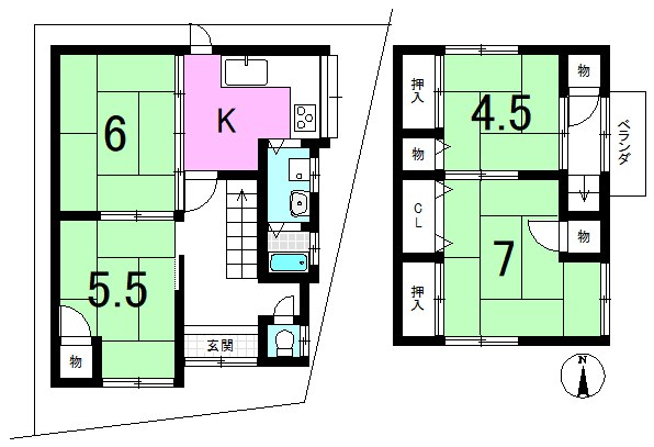 音羽前出町 間取り図
