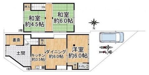 御陵田山町【会員限定】  間取り図