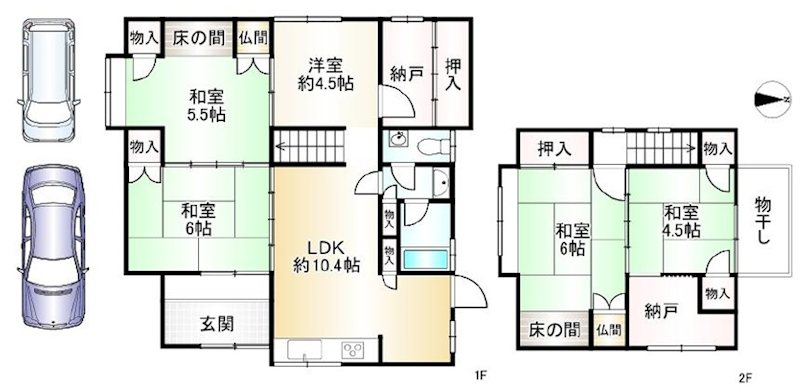 北花山市田町【会員限定】 間取り図