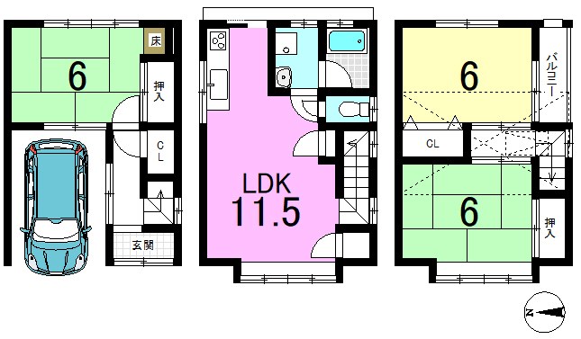 栗栖野打越町【会員限定】 間取り図