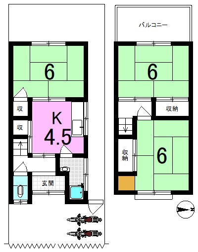小野荘司町 間取り図