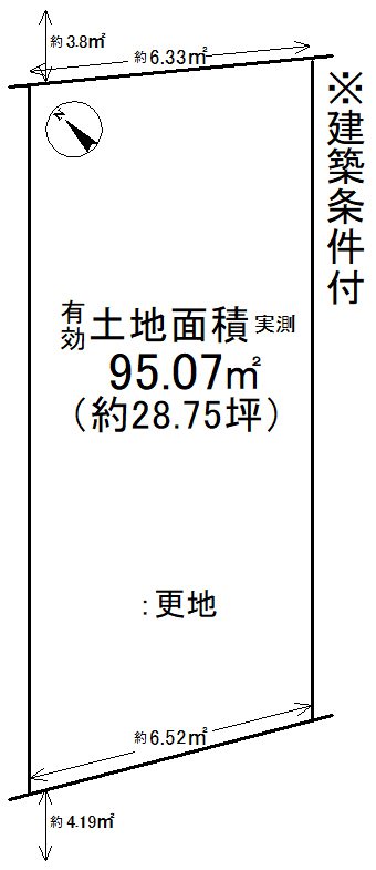 御陵鴨戸町 間取り図