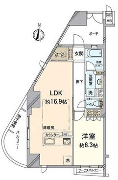 イーグルコート山科椥辻ステーションフロント【会員限定】 間取り図
