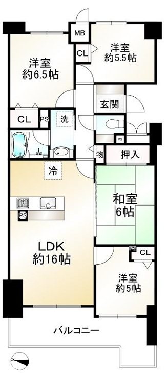パデシオン山科夢ヶ丘【会員限定】 間取り図