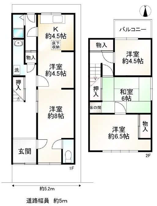 西野楳本町【会員限定】 間取り図