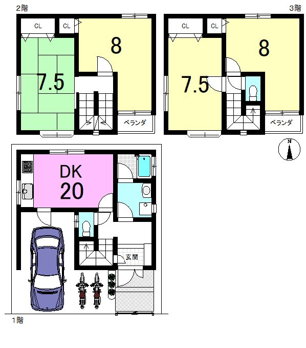 椥辻中在家町【会員限定】 間取り図