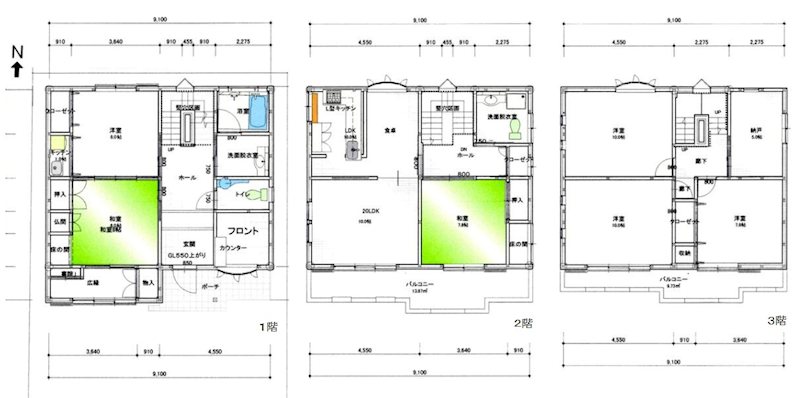 東野中井ノ上町【会員限定】 間取り