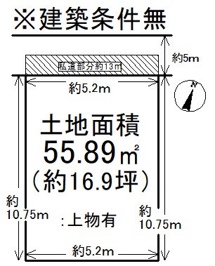 西野楳本町 間取り図