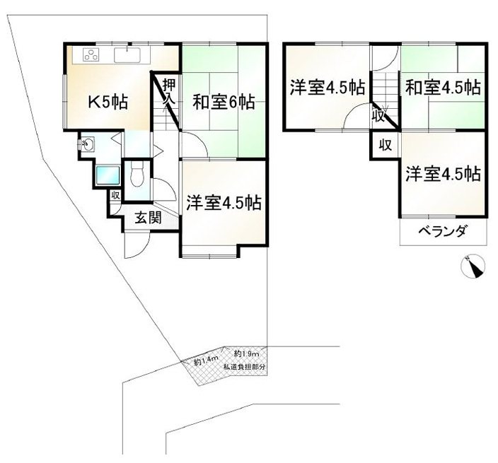 御陵山ノ谷【会員限定】 間取り