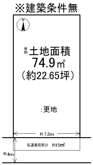 西野大鳥井町 間取り図