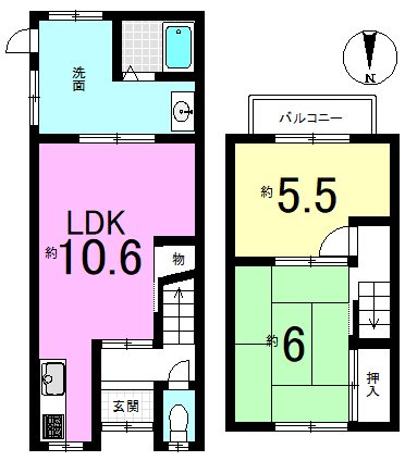 西野後藤 間取り