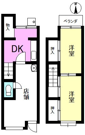 小山北溝町 間取り
