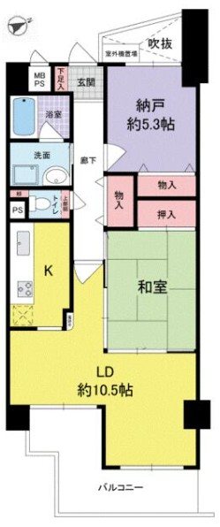 ライオンズマンション山科大宅【会員限定】 間取り図