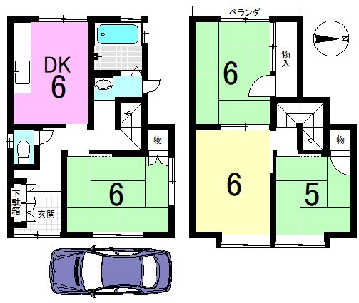 小野葛籠尻町【会員限定】 間取り図