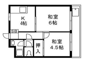 ハイツ東山【会員限定】 間取り図