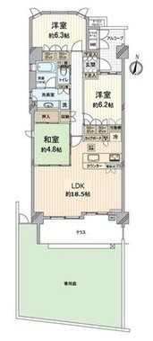 ハイネスクラウズ山科音羽【会員限定】 間取り
