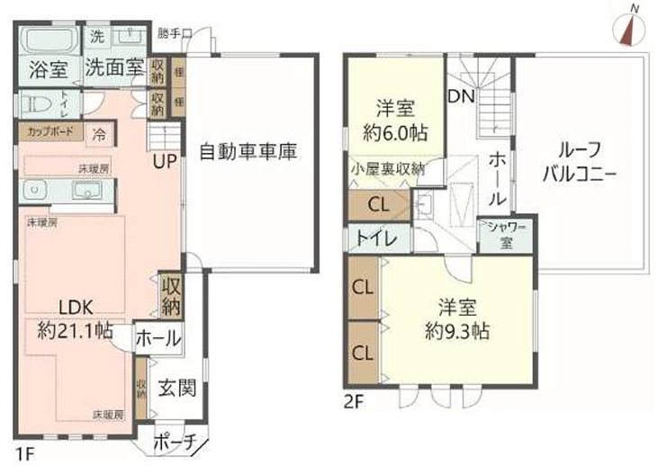 小山谷田町【会員限定】 間取り図