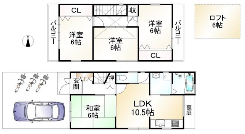 大塚森町【会員限定】 間取り図