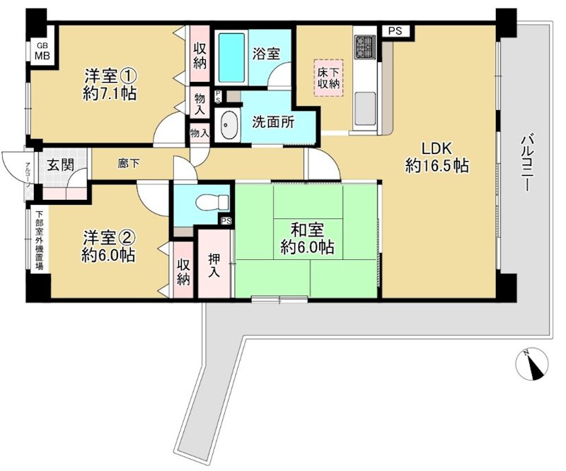 藤和ライブタウン御陵【会員限定】 間取り図