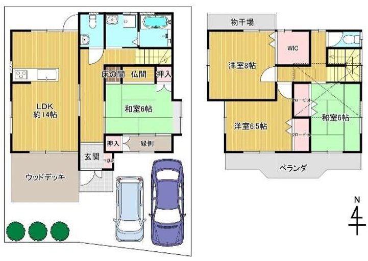 小野西浦【会員限定】 間取り図