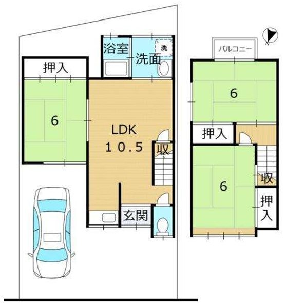 四ノ宮行者谷【会員限定】 間取り