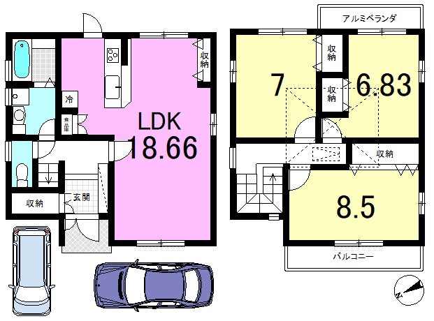 小山下ノ池 間取り