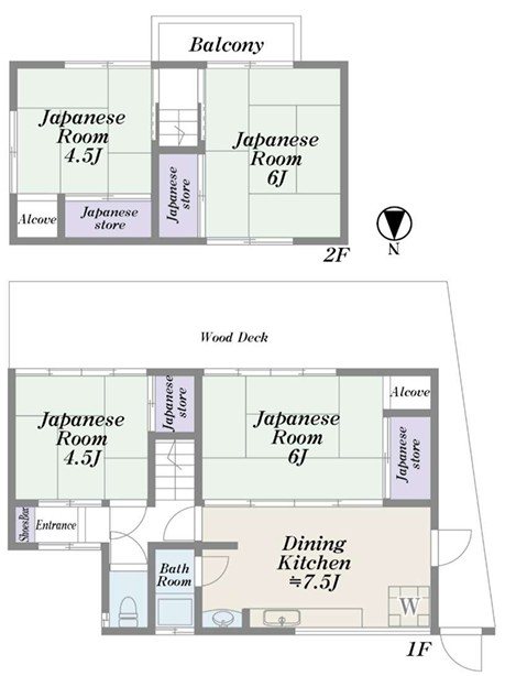 御陵天徳町 間取り