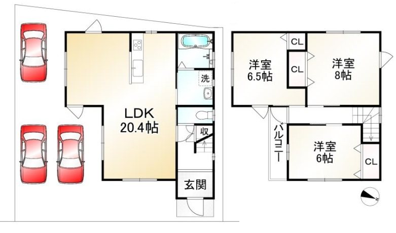 西野山桜ノ馬場町【会員限定】 間取り