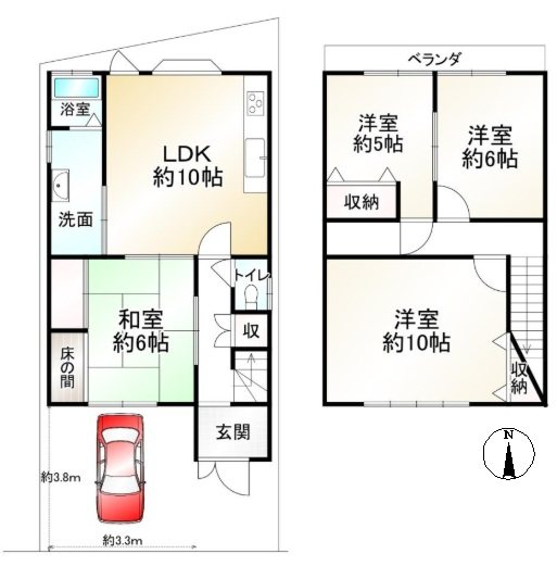 御陵別所町【会員限定】 間取り