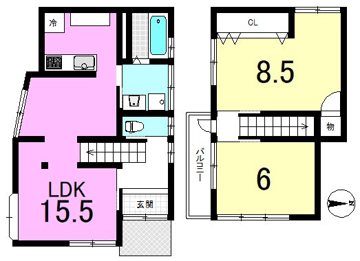 小野荘司町 間取り