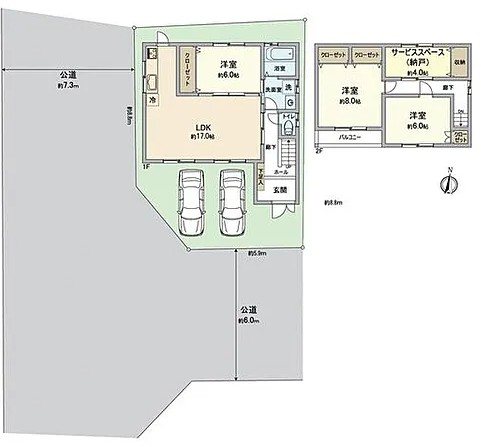 川田菱尾田【会員限定】 間取り