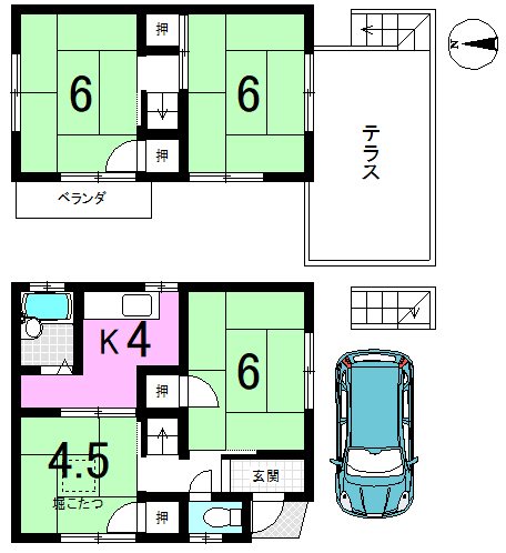 川田西浦町【会員限定】 間取り