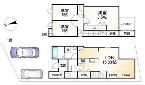 大宅五反畑町【会員限定】 間取り