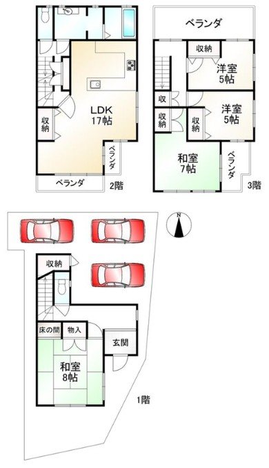 小山北溝町【会員限定】 間取り