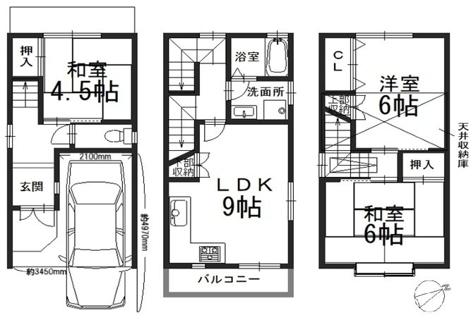 小山神無森町【会員限定】 間取り