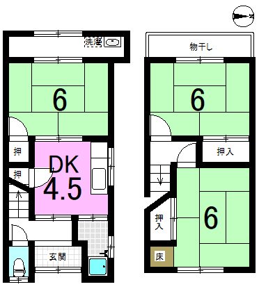 小野荘司町 間取り