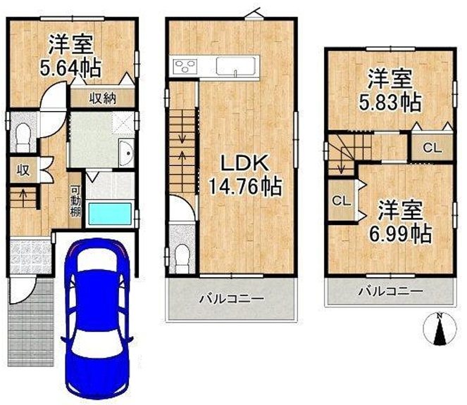 西野山欠ノ上町【会員限定】 間取り