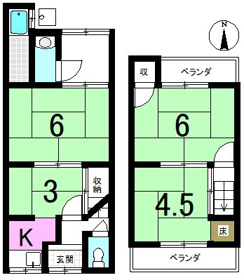 大塚檀ノ浦 間取り図
