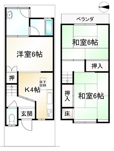 上花山久保町【会員限定】 間取り