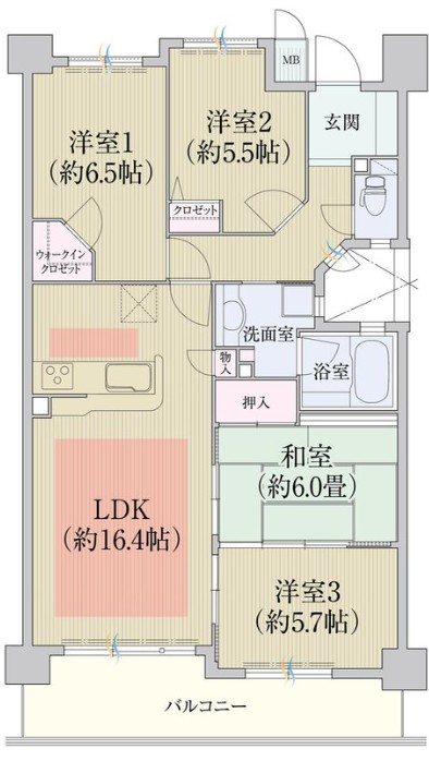 パデシオン山科夢ヶ丘【会員限定】 間取り