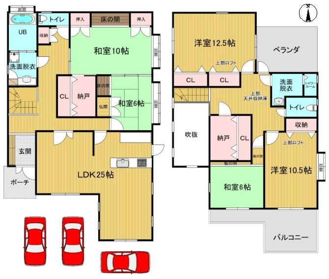 勧修寺東金ケ崎町【会員限定】 間取り