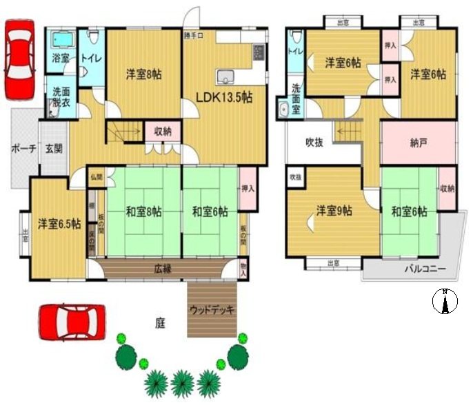 御陵鴨戸町【会員限定】 間取り