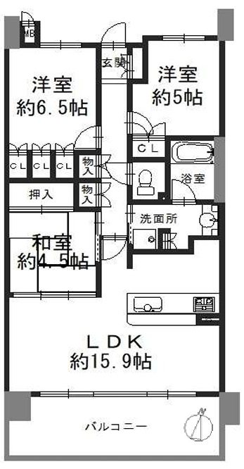 BELISTA京都山科【会員限定】 間取り
