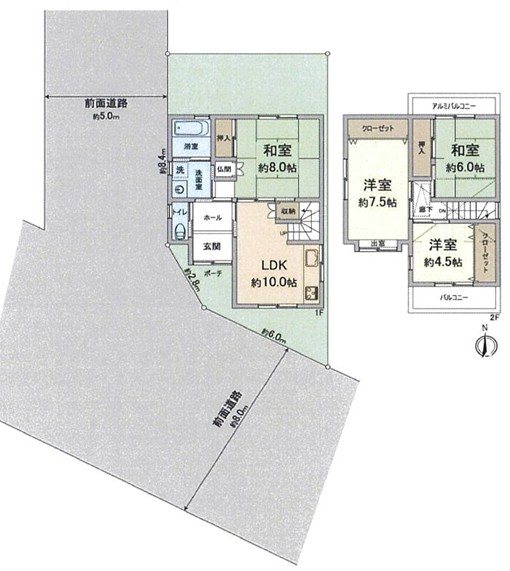 上花山坂尻【会員限定】 間取り
