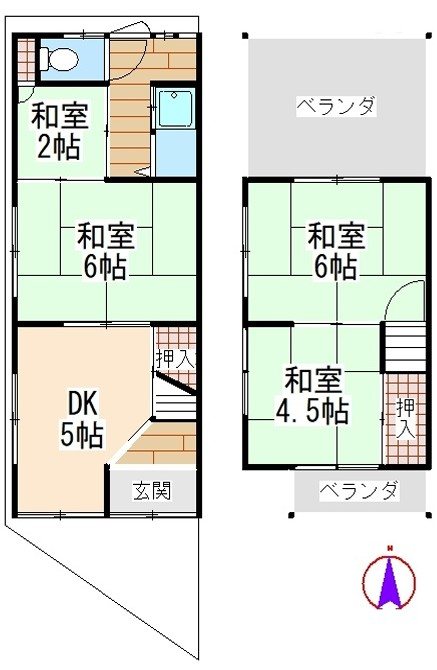 川田菱尾田【会員限定】 間取り