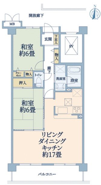 シティオ京都・勧修寺【会員限定】 間取り
