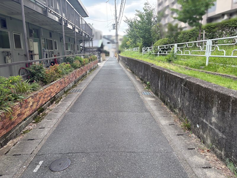 西野山階町 現地写真（前面道路含む現地写真）