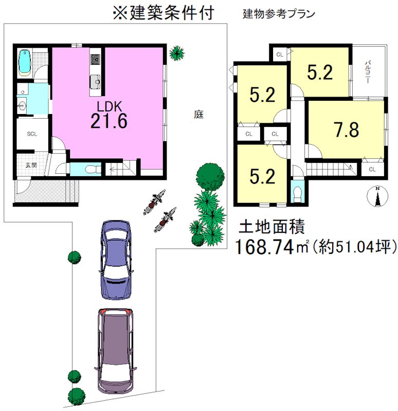 東野狐藪町 間取り図