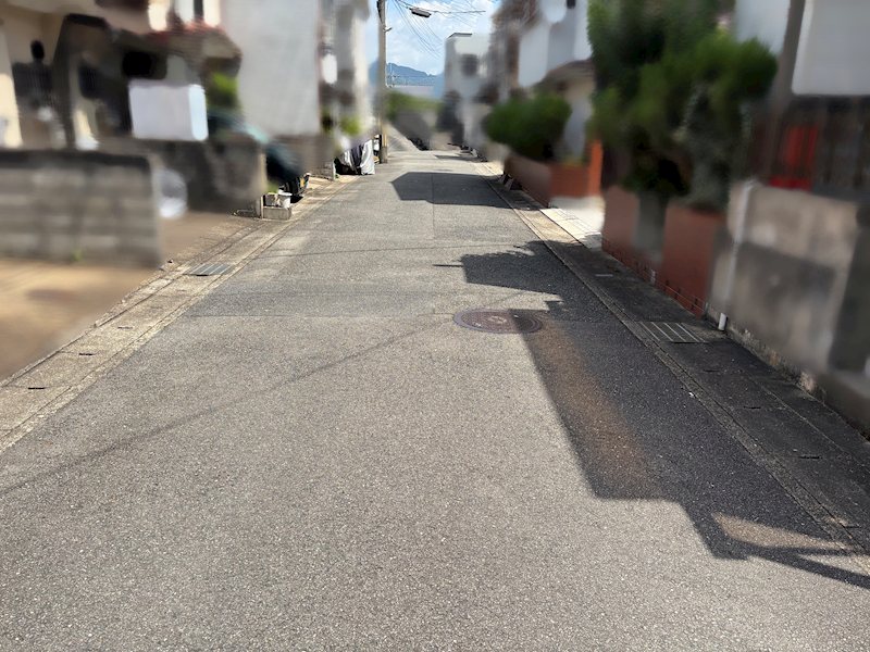 大宅古海道町 現地写真（前面道路含む現地写真）